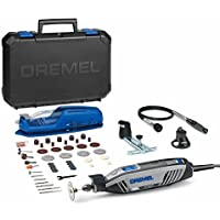 Dremel 4300 - Multiherramienta con kit con 3 complementos- 45 Accesorios- Velocidad Variable 5.000-35.000 RPM para…